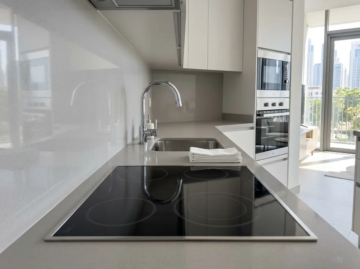 Deep sanitization of kitchen appliances and countertops